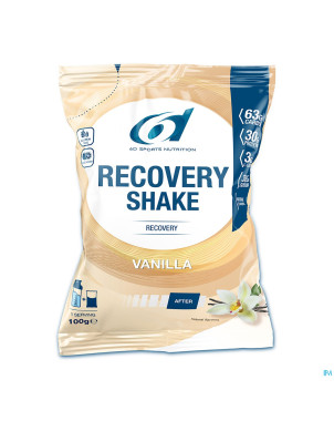 6d sixd recovery shake vanilla 100g