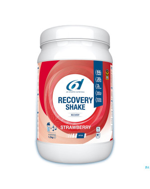 6d sixd recovery shake strawberry 1kg    nf