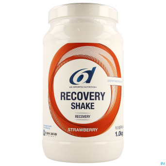 6d sixd recovery shake strawberry 1kg    nf