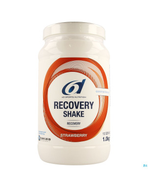 6d sixd recovery shake strawberry 1kg    nf
