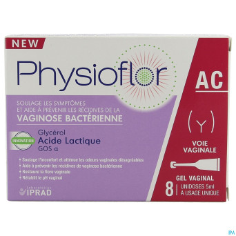 Physioflor gel unidos    8x5ml