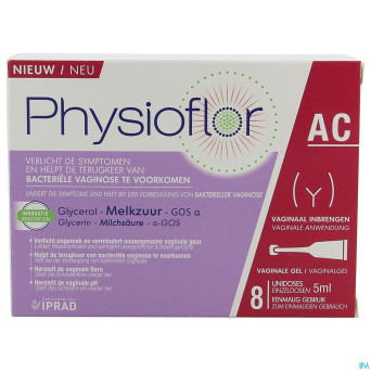 Physioflor gel unidos    8x5ml