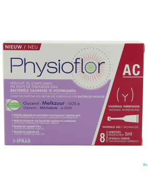 Physioflor gel unidos    8x5ml