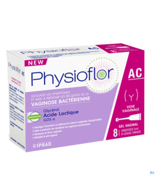 Physioflor gel unidos    8x5ml