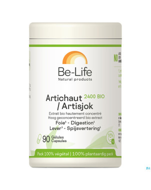 Artichaut bio be life    caps 90