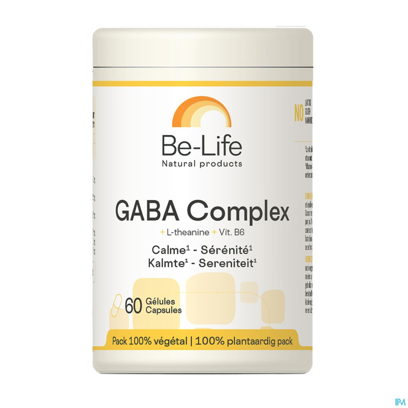 Gaba complex be life    caps 60