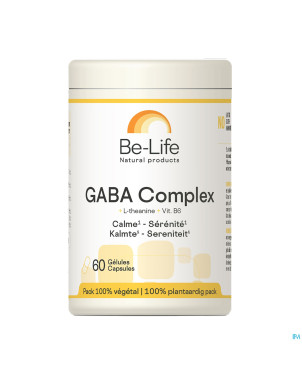 Gaba complex be life    caps 60
