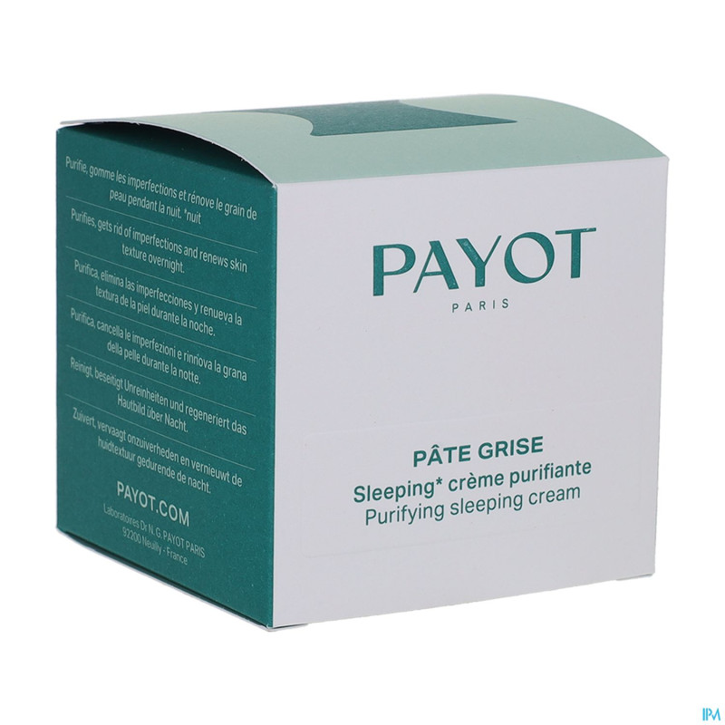 Payot pate grise nuit pot    50ml