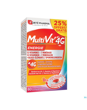 Multivit' 4g energie    comp 60