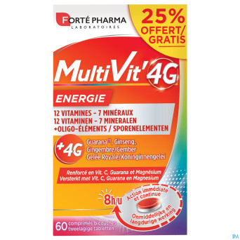 Multivit' 4g energie    comp 60