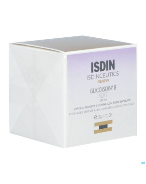 Isdinceutics glicoisdin 8 soft facial cream    50g