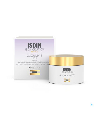 Isdinceutics glicoisdin 8 soft facial cream    50g