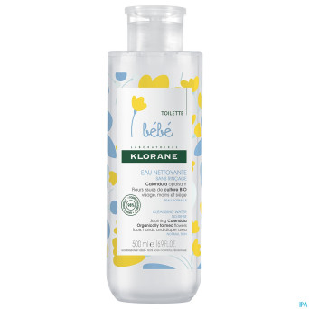 Klorane bb eau nettoyant   500ml nf