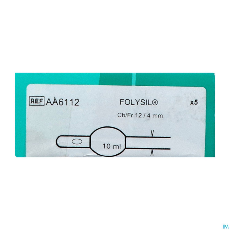 Folysil 2 voies nel sil cath 10ml 41cm ch12 5
