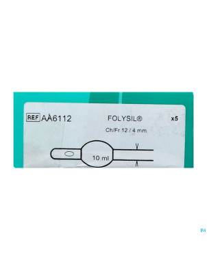 Folysil 2 voies nel sil cath 10ml 41cm ch12 5