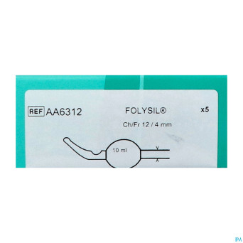 Folysil 2 voies tie sil cath 15ml 40cm ch12 5