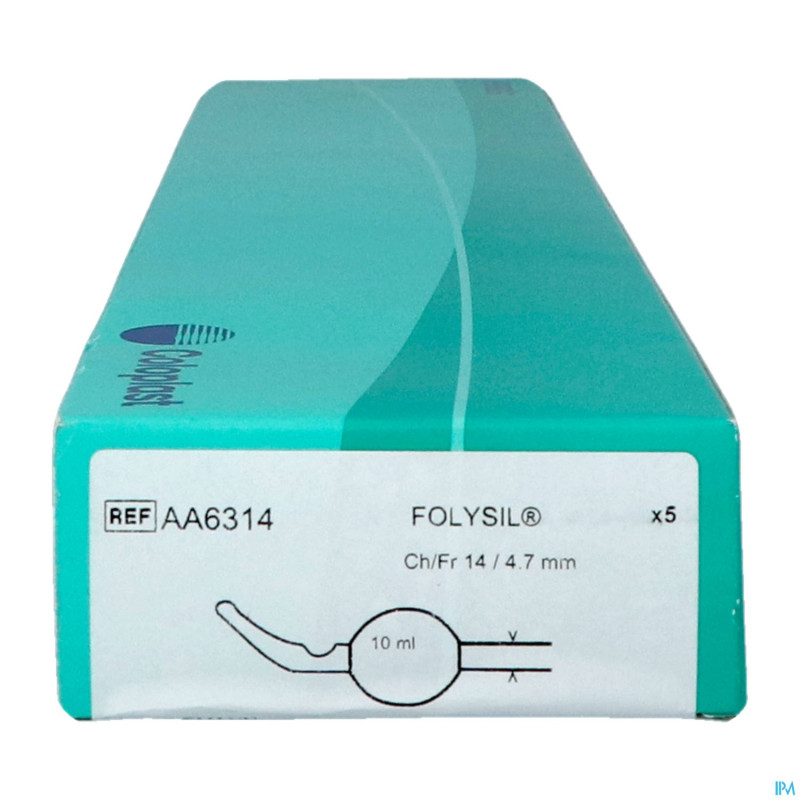 Folysil 2 voies tie sil cath 15ml 40cm ch14 5