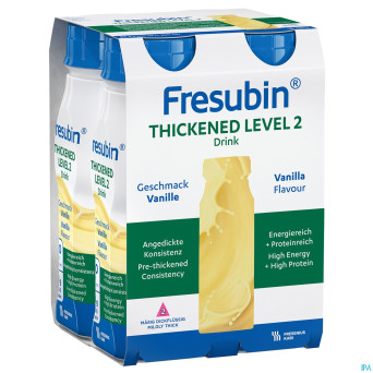 Fresubin thickened level 2 drink vanille 4x200ml
