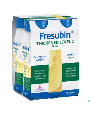 Fresubin thickened level 2 drink vanille 4x200ml