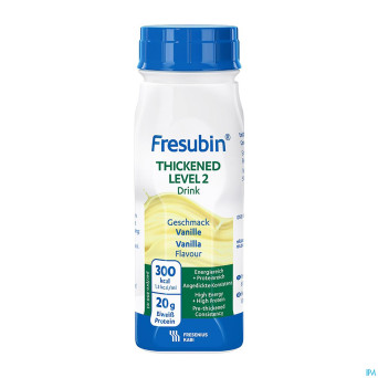 Fresubin thickened level 2 drink vanille 4x200ml