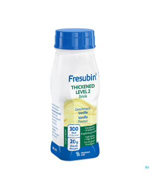 Fresubin thickened level 2 drink vanille 4x200ml