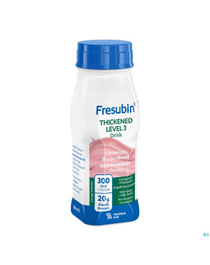 Fresubin thickened level 3 drink fraise 4x200ml
