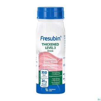 Fresubin thickened level 3 drink fraise 4x200ml