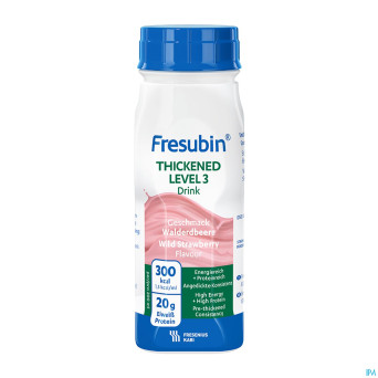 Fresubin thickened level 3 drink fraise 4x200ml
