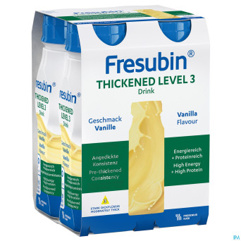 Fresubin thickened level 3 drink vanille 4x200ml
