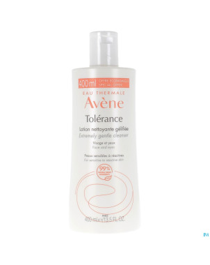 Avene tolerance lotion nettoyante gelif. 400ml