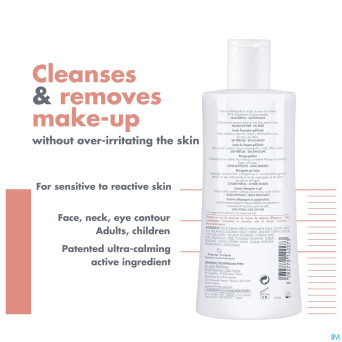 Avene tolerance lotion nettoyante gelif. 400ml