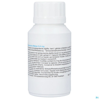 Tamsulosine viatris 0,4mg lib.mod.caps 200 fl hdpe