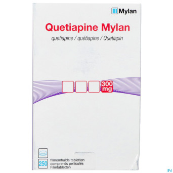 Quetiapine viatris 300mg comp pell 250 fl hdpe