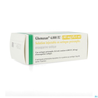 Ghemaxan  4.000ui  40mg/0,4ml ser prer.  6+pr.aig.