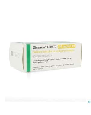 Ghemaxan  4.000ui  40mg/0,4ml ser prer.  6+pr.aig.