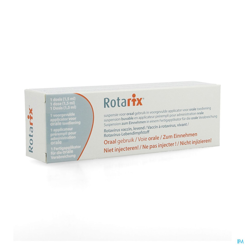 Rotarix abacus susp buv. 1x1,5ml tube