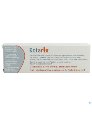 Rotarix abacus susp buv. 1x1,5ml tube