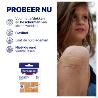 Hansaplast classic    1mx8cm