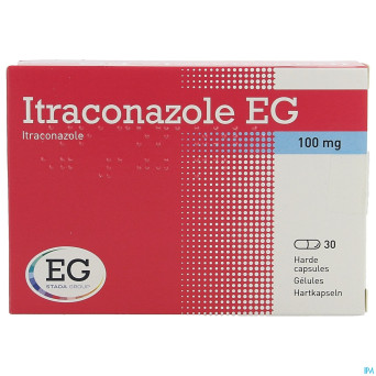 Itraconazole eg 100mg caps durs  30
