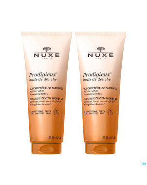 Nuxe prodigieux huile douche    2x200ml
