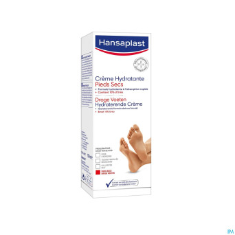 Hansaplast creme hydratante pieds secs    100ml