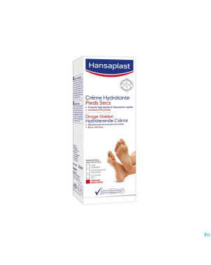 Hansaplast creme hydratante pieds secs    100ml