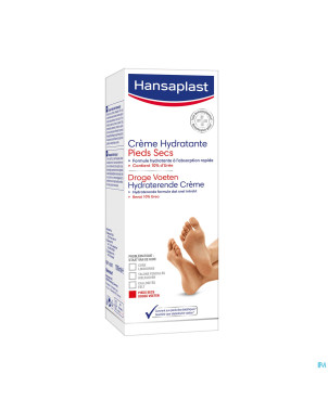Hansaplast creme hydratante pieds secs    100ml