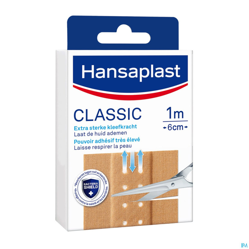 Hansaplast classic 1mx6cm