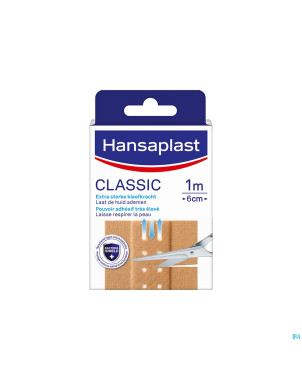Hansaplast classic 1mx6cm