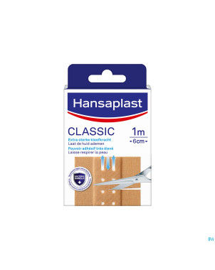 Hansaplast classic 1mx6cm
