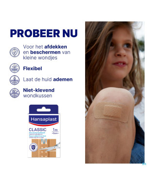 Hansaplast classic 1mx6cm