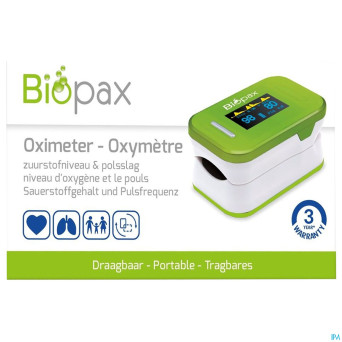 Biopax oxymetre