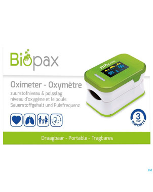 Biopax oxymetre