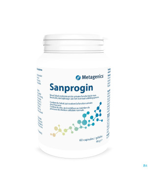 Sanprogin    pot caps  60 27015 metagenics
